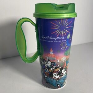2024 Walt Disney World Resort Reusable Refill Mug Mickey & Friends Green 4 Parks